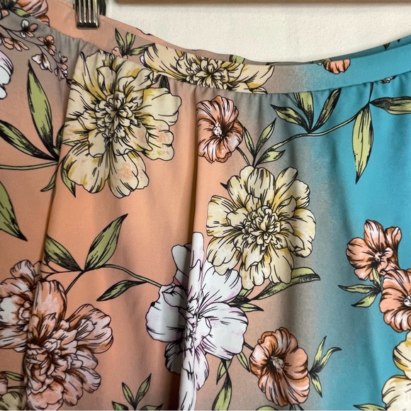 Torrid High Rise Long Skater Swim Skirt SZ 2 (18-20) - Picture 5 of 16